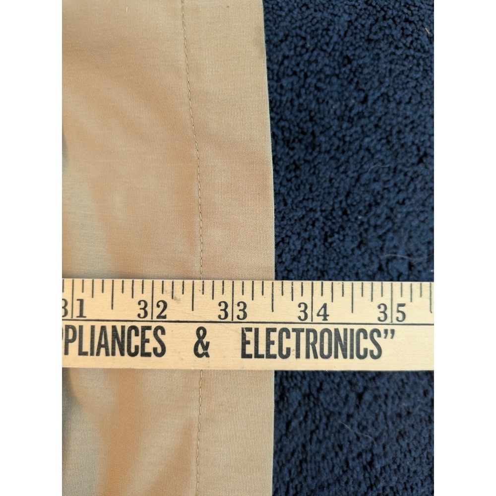VTG Mighty-Mac Vintage Tan Sherpa Fur Lined Hooded Parka Jacket Mens Made USA XL - Picture 8 of 12